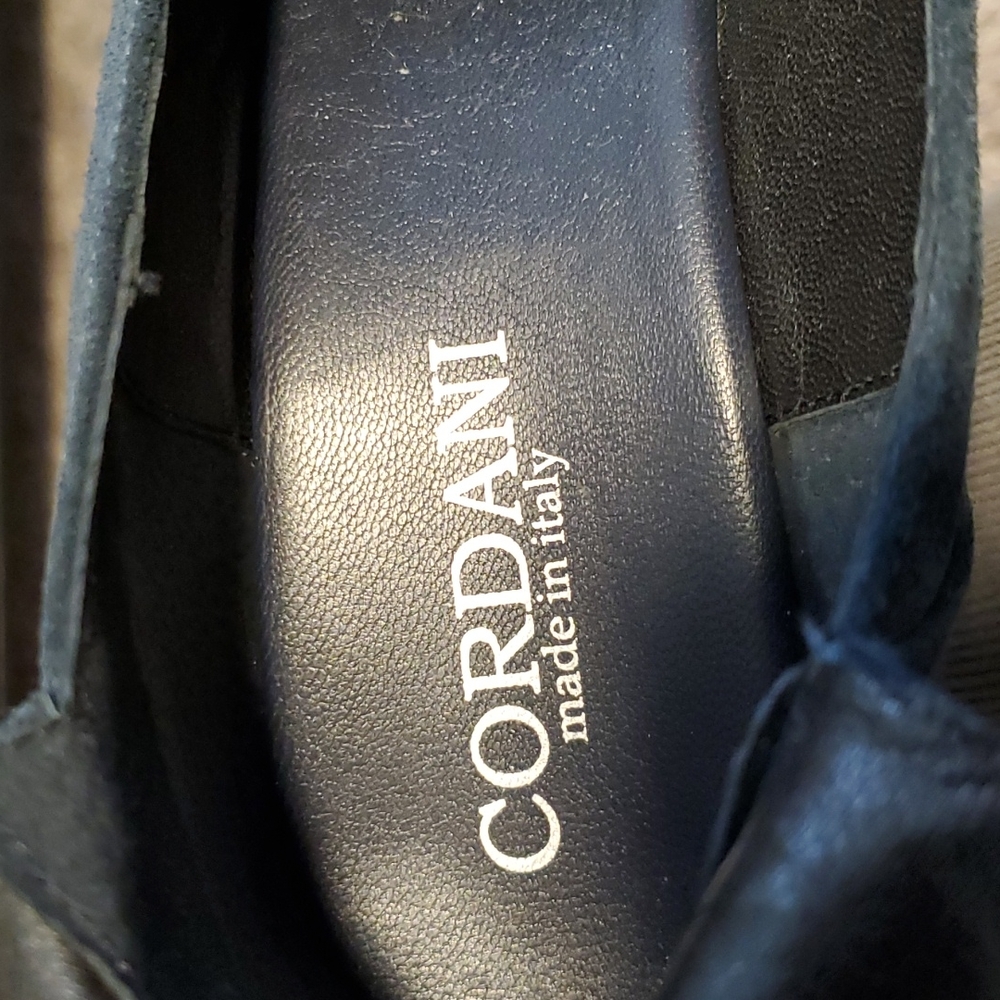 Cordani Suede Round Toe Wedge Heel Size 10/41 - Picture 8 of 12